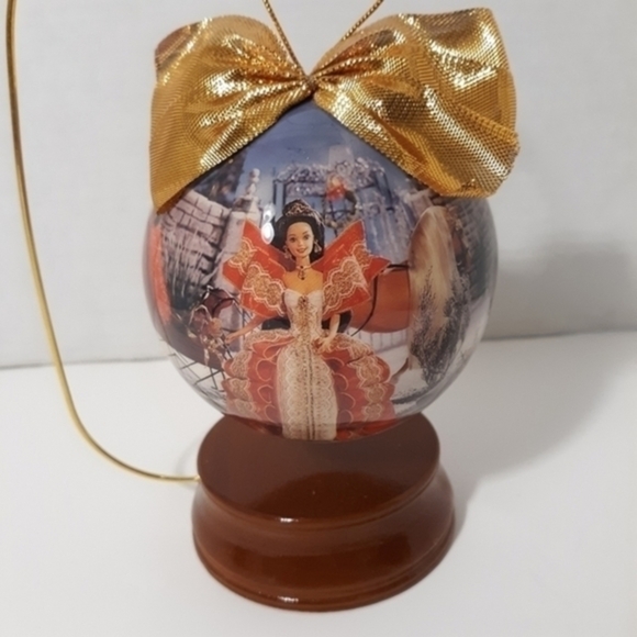 Matrix 1997 Holiday BARBIE 4” Decoupage Ornament/i - Picture 1 of 5